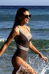 Lise Charmel 35B Energie Nautique Non Wire Halter Swimsuit